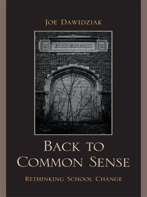 cover image of Back to Common Sense